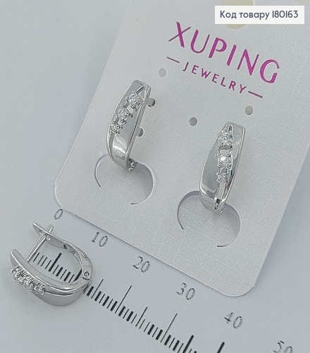 Серьги   медзолото Xuping 180163 фото 1