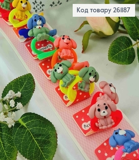 Набор детских резинок, "Веселый Песик" 20шт/наб. 261187 фото