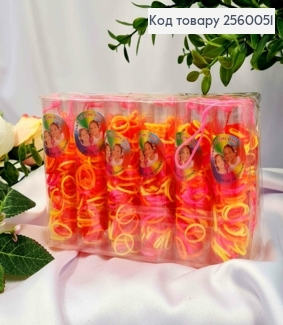 Резинка силиконовая Тропиканка цветная №3 12упаковок 2560051 фото