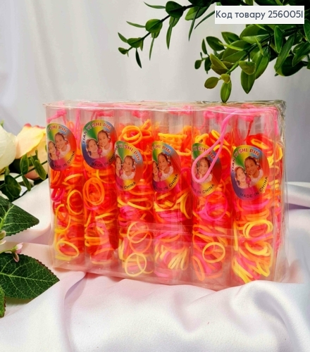 Резинка силиконовая Тропиканка цветная №3 12упаковок 2560051 фото 1