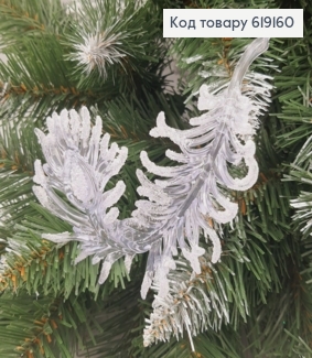 Новогодняя фигура Блеск Перо Прозрачное, 13,5*10см, Украина 619160 фото