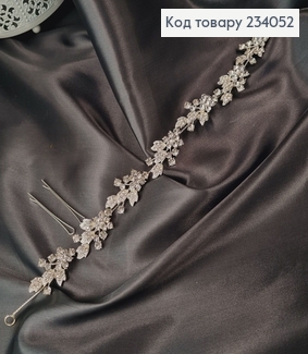 Веточка для волос  в камнях 27см  234052 фото