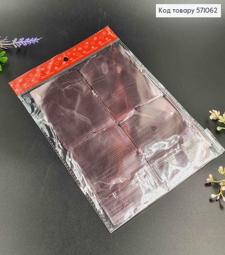 Фольгована шторка для фотозони, кольору Рожевий Металік, 100*200см 571062 фото 2