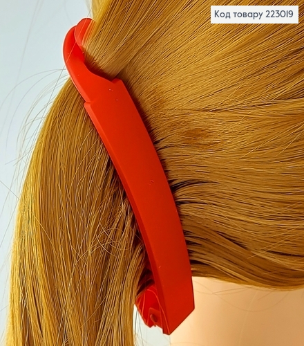 Заколка банан каучук 10 см в асорт.  223019 фото 7