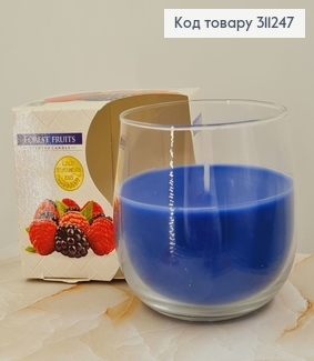 Аромасвічка стакан BISPOL Лісові ягоди 130 г/24 годин, 71-13 312069 фото