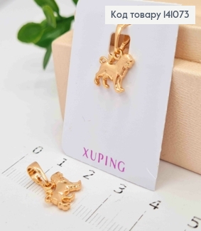 Кулон, знак зодиака "ЛЕВ", 1см, Xuping 18К 141073 фото