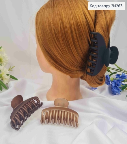 Краб пластик (крепкий), матовый, Дуга "Паучие лапки", 9см, Пастельных цветов в ассортименте. 214263 фото 1