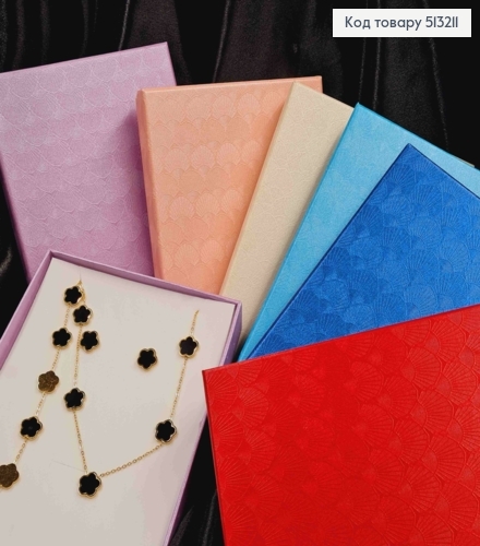 Коробка прямоугольная для наборов с тиснением "МУШЛИ" и Блеском, 18*14*3см, цвета в ассортименте. 513211 фото 1