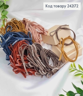 Резинка шнурок REQUІRED з бантиком,  діаметр 5см, Кольори в асортименті 242172 фото