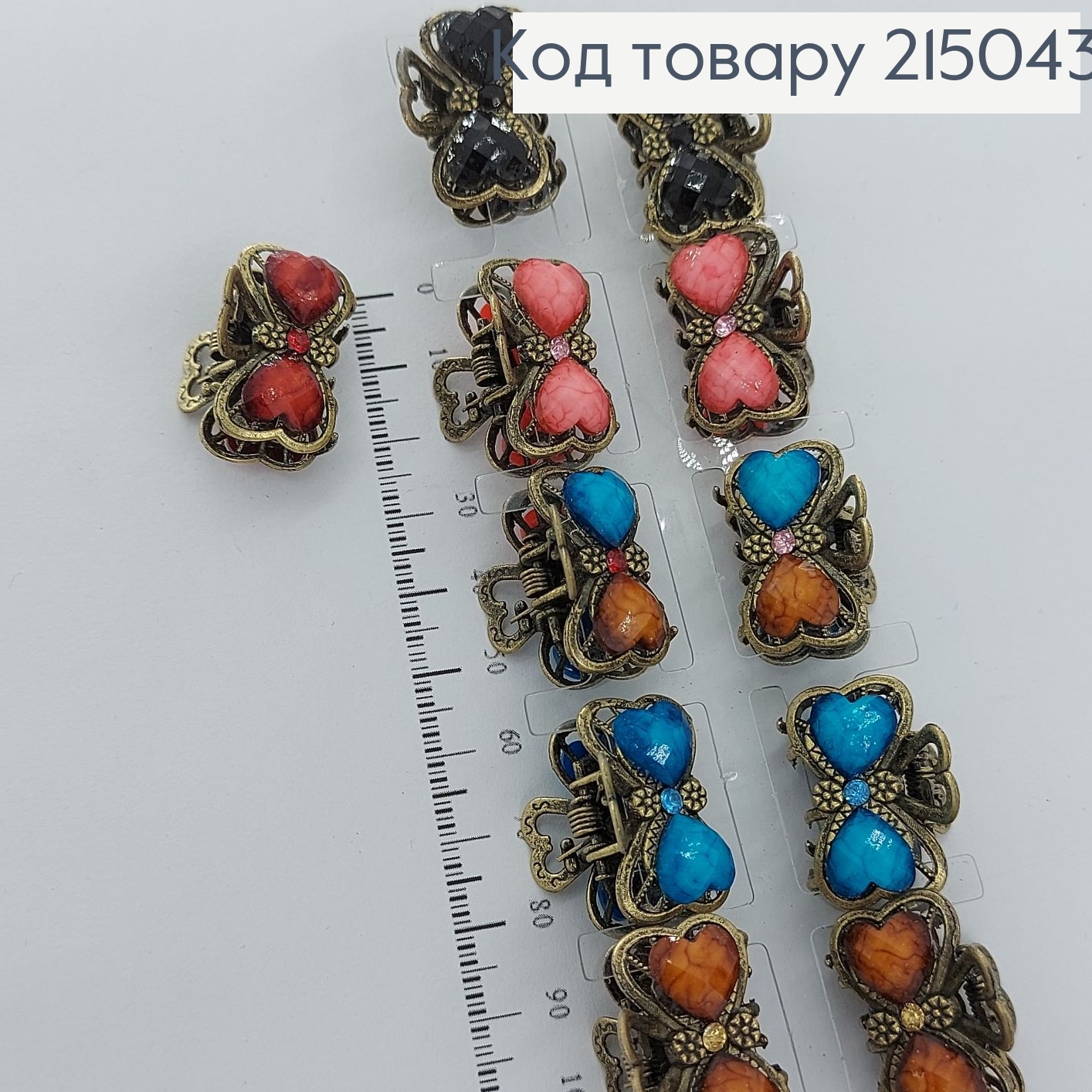 Краб металл бронза в асс. 2,5 см 215043 фото 3