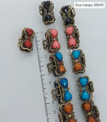 Краб металл бронза в асс. 2,5 см 215043 фото 3