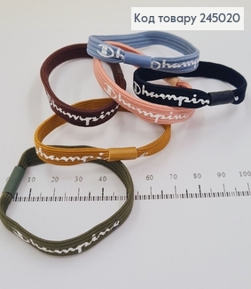 Резинка с надписью имитация бренда в асс. 10 шт / уп. цена за уп. 245020 фото