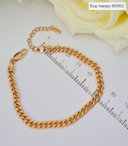 Браслет 4 мм, длина 18+4 см. Xuping 18K 150502 фото 1