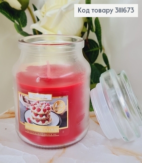 Аромасвечка в банке BISPOL пирожное 120 г/ 28 часов 71-329 3111673 фото