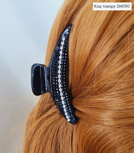 Краб пластик черный с камешками 7 ,5см 214090 фото 1