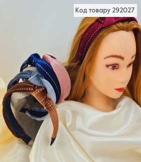 Обруч чалма Велюр с люрексом в асс. 292027 фото