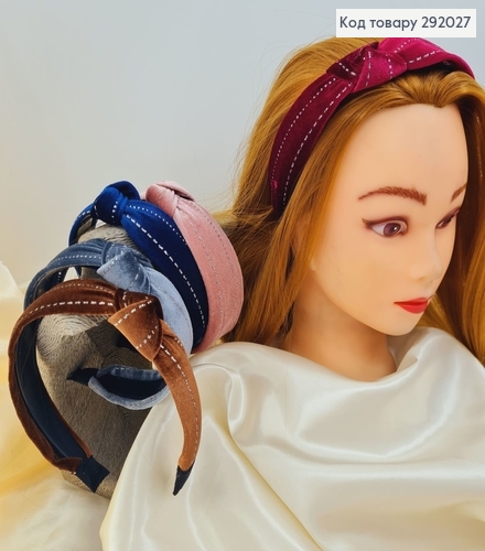 Обруч чалма Велюр с люрексом в асс. 292027 фото 1