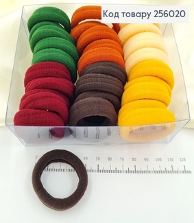 Резинка микрофибра Китай 4 см №5 30 шт/уп  256020 фото