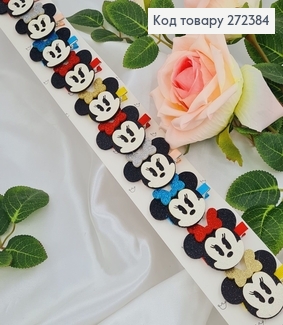 Заколка (10шт) Стрела  Мики Маус   5см в асорт. 272384 фото