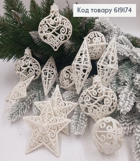 Набір іграшок БІЛІ глітер дуті, 12шт/уп, Україна 619174 фото