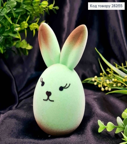 Фигурка "УШАНЬ", (пластик, бархат), МЯТНОГО цвета, 13*7см 282155 фото 1