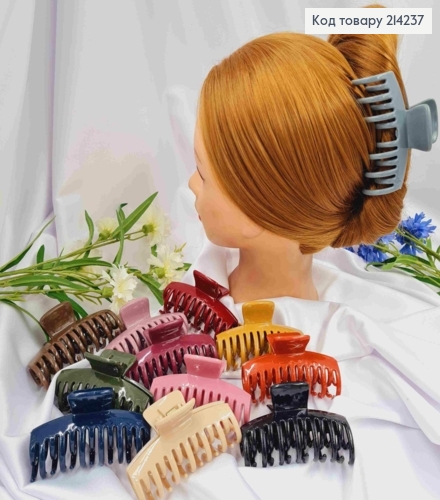 Краб пластик, глянцевый, Двойной, 9см, цвета в ассортименте. 214237 фото 1