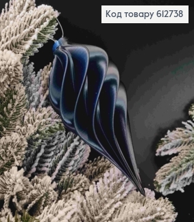 Фигурка мираж "БУРУЛЬКА №4", синьо-черная, 14*7см, украшение пластиковое, Украина 612738 фото