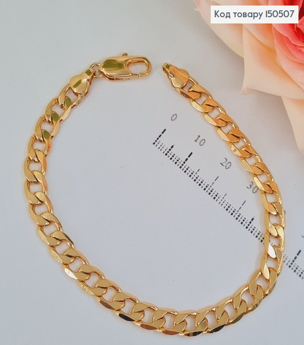 Браслет 6 мм, длина 22 см. Xuping 18K 150507 фото 1