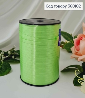 Лента-Завязка полипропиленовая, САЛАТОВАЯ, шир.0,5см, дл. 250м 360102 фото