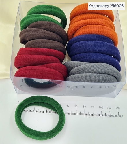 Резинка микрофибра Китай 5 см №2 20 шт/уп 256008 фото 1
