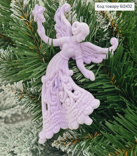 Новогодняя фигура Бархат Фея со звездой ЛАВАНДА, 12,5*9см, Украина 612432 фото 1