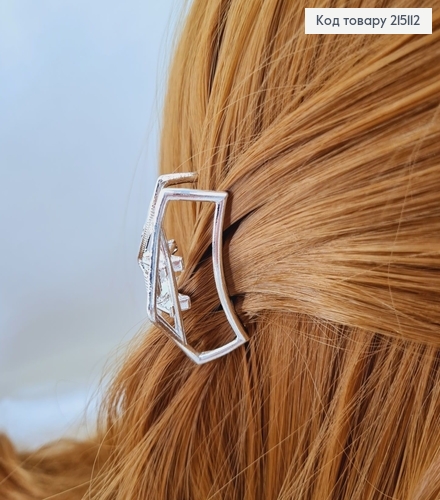 Краб металл прямоугольный 4 см 215112 фото 2