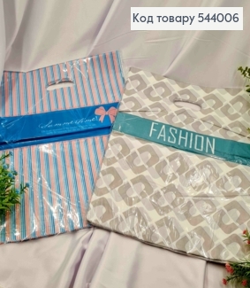 Пакет полиэтиленовый, Большой, "Fashson" в ассортименте, 100шт/уп, 44*35см 544006 фото