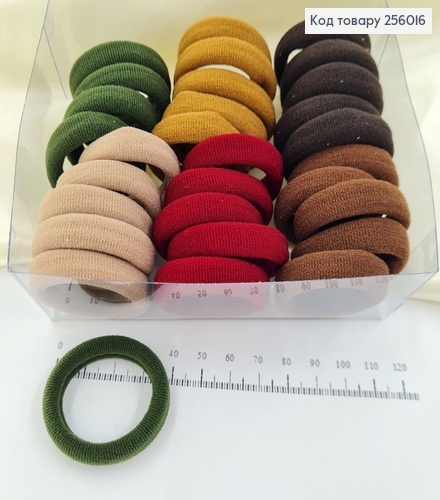 Резинка микрофибра Китай 4 см №1 30 шт/уп  256016 фото 1
