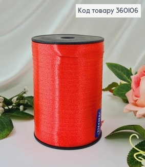 Лента-Завязка полипропиленовая, КОРАЛЛОВАЯ-КРАСНАЯ, шир.0,5см, дл. 250м 360106 фото
