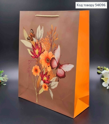Пакет бумажный "Краски осени" 31*42*12см в ассорт. 541096 фото 2