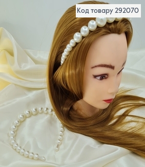 Обруч из крупных жемчужин 292070 фото