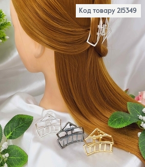 Краб металл, Пятиугольнички, 4,5см, цвета в ассорт. 215349 фото