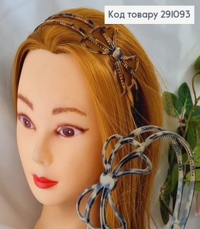 Обруч пластик Тигровый бант  291093 фото