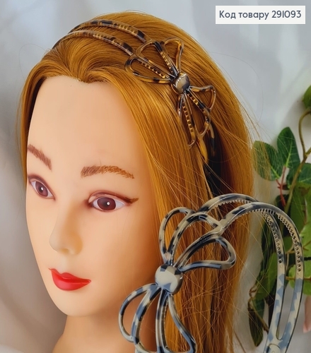 Обруч пластик Тигровый бант  291093 фото 1