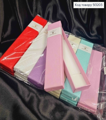 Коробка длинная "Just For You", с тиснением, 21*4*2см, цвета в ассортименте 513203 фото 1