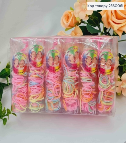 Резинка силиконовая Тропиканка цветная № 4  12 упаковок 2560061 фото 1