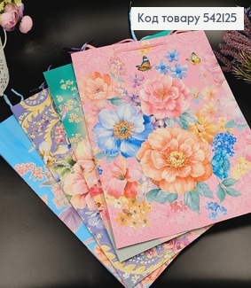 Пакет бумажный "Краски Весны", 31х42х12см, в ассорт. 542125 фото