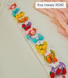 Резинка детская фрукты 262112 фото