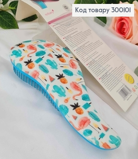 Щетка для волос, Redberry (тангл тизер), Голубь из Фламинго, средняя(19*8), качественный Китай 300101 фото