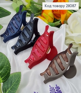 Краб каучук матовый омбре трапеция 7,5см в ассорт. 211087 фото