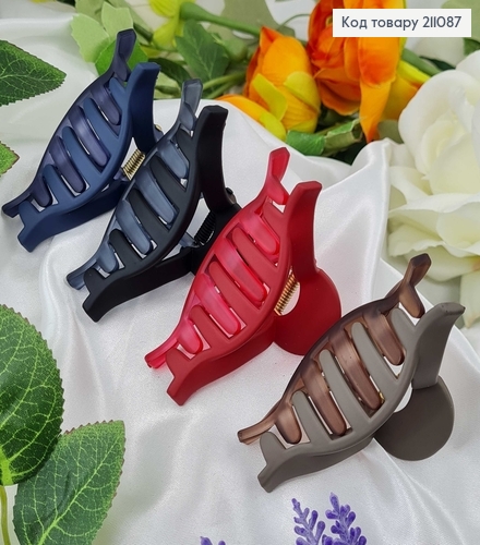 Краб каучук матовый омбре трапеция 7,5см в ассорт. 211087 фото 1