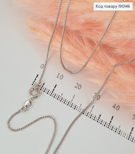 Цепочка 1мм длина 45см родироване   Xuping  190146 фото 1