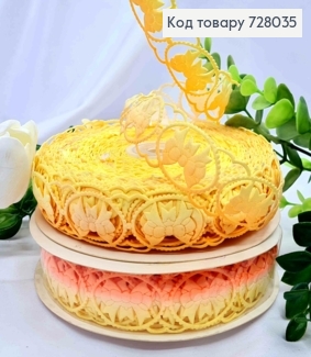 Лента-тесьма декоративная, в ассортименте, ширина 2,5см, длина 20 ярдов (18м) 728035 фото