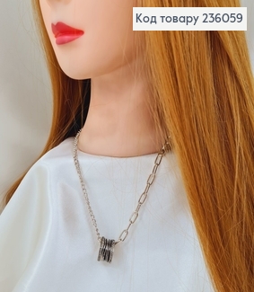 Біжутерія на шию підвіска з камінцями 236059 фото
